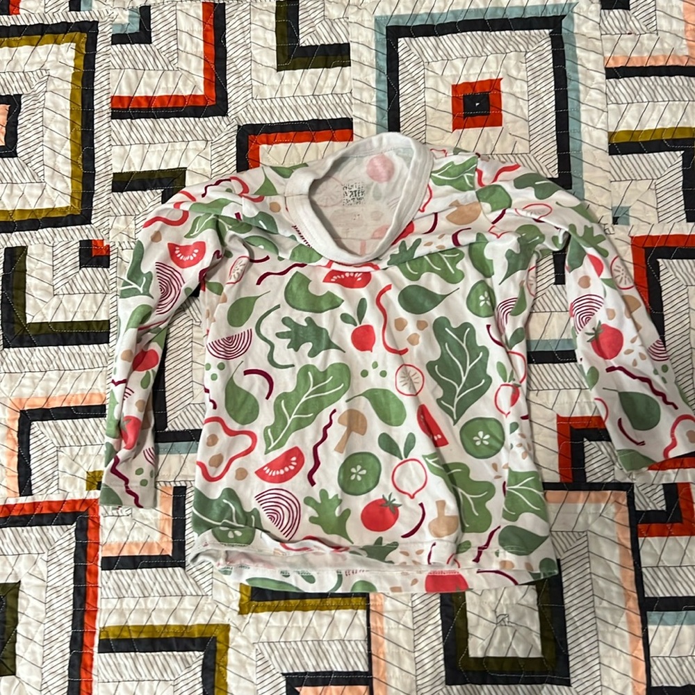 Winter Water Factory Salad Tshirt Size 2T